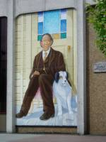 20 One of the famed murals 